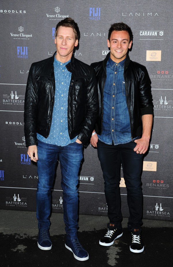 Tom Daley and Dustin Lance Black are dating