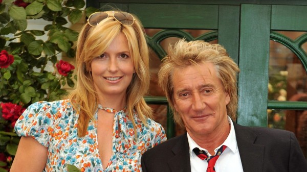 Rod Stewart and Penny Lancaster