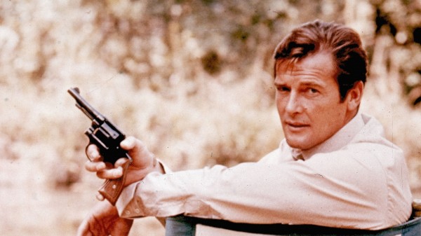 Roger Moore as James Bond (