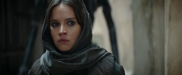 Felicity Jones stars in Rogue One: A Star Wars Story