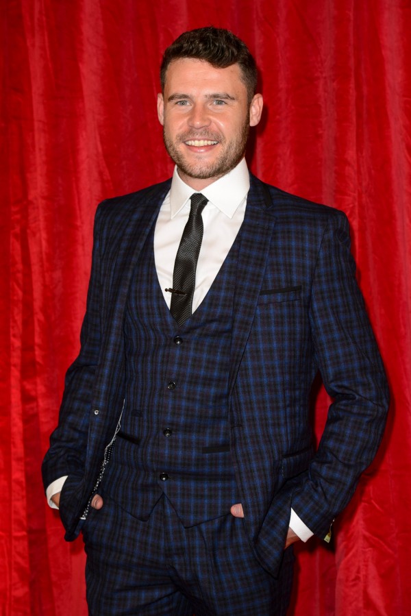 Emmerdale's Danny Miller at the British Soap Awards (Matt Crossick/PA)