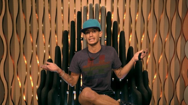 Frankie Grande in the Diary Room