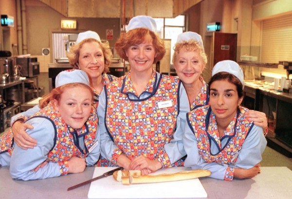 Victoria Wood in Dinnerladies (BBC/PA)