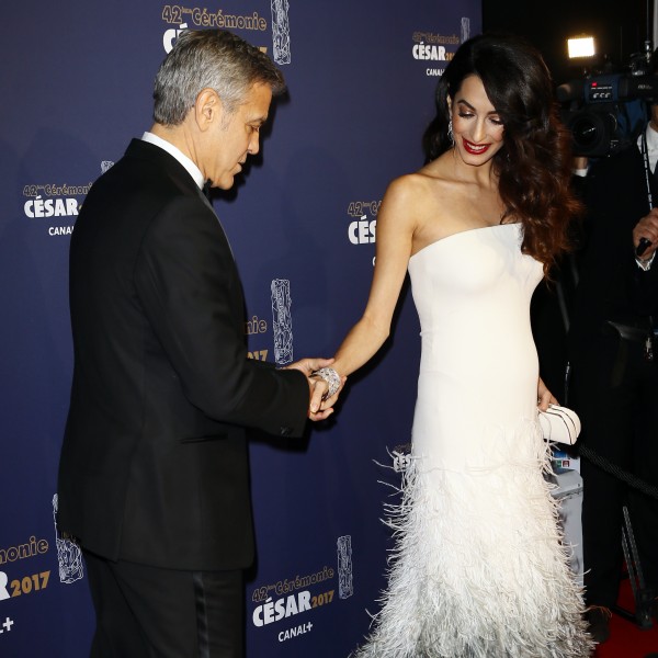 George and Amal.