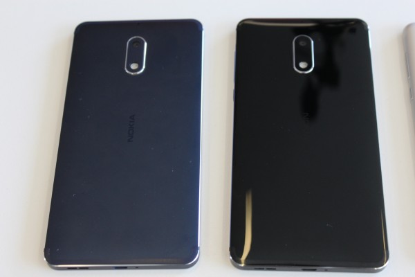 The Nokia 6 and Nokia 6 Arte Black (Martyn Landi/PA)