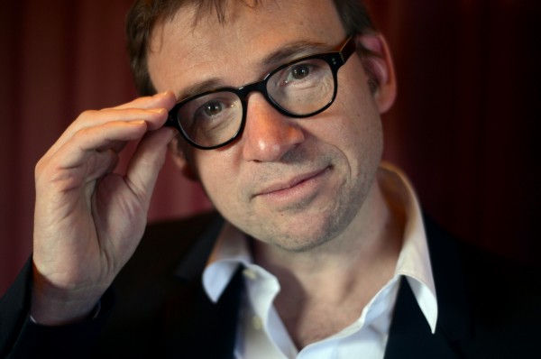 David Nicholls poses during World Book Night event at the South Bank Centre, London 