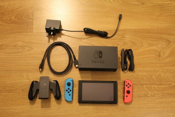 Nintendo Switch set up 