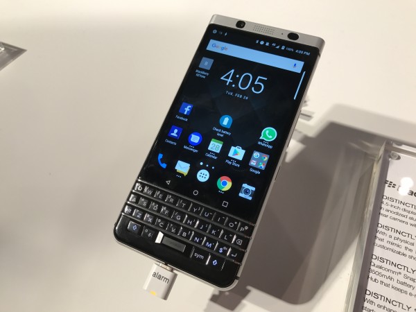 The new BlackBerry KEYone