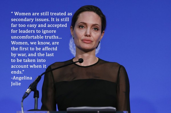  Angelina Jolie  (Adrian Dennis/PA)