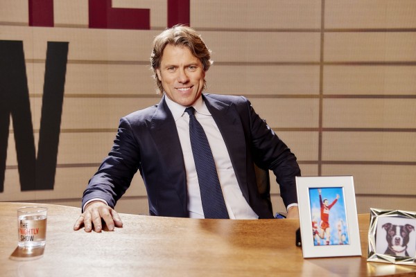 John Bishop presenting The Nightly Show (ITV)