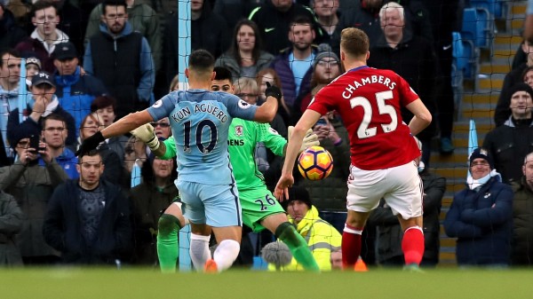 Manchester City and Middlesbrough