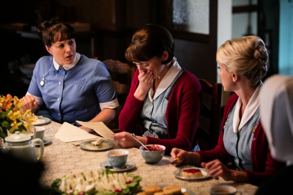 Barbara learns about her father's missionary trip (BBC/Neal Street Productions/Sophie Mutevelian)