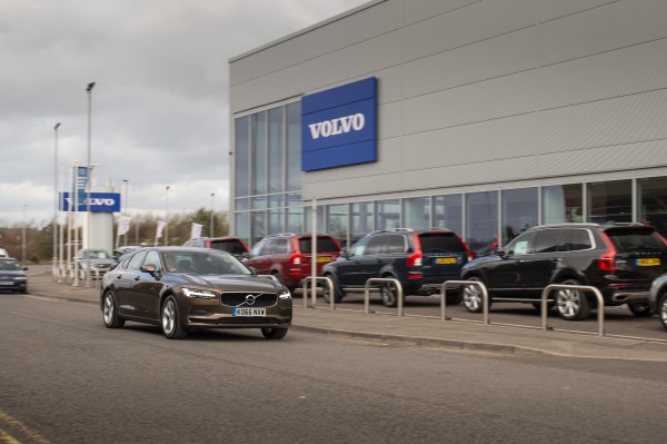 Malcolm Hay is struggling not to spend too many miles behind the wheel of the S90