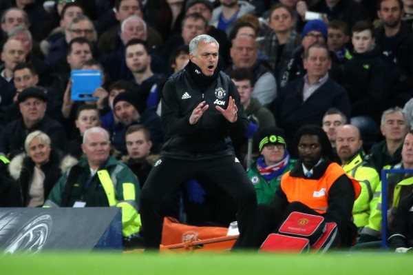 Jose Mourinho looking like a sumo wrestler