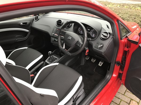 The Cupra's cabin is well made and sturdily put together