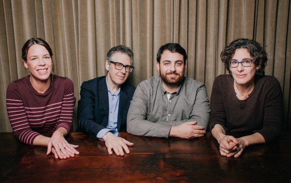 the podcast team (Sandy Honig)