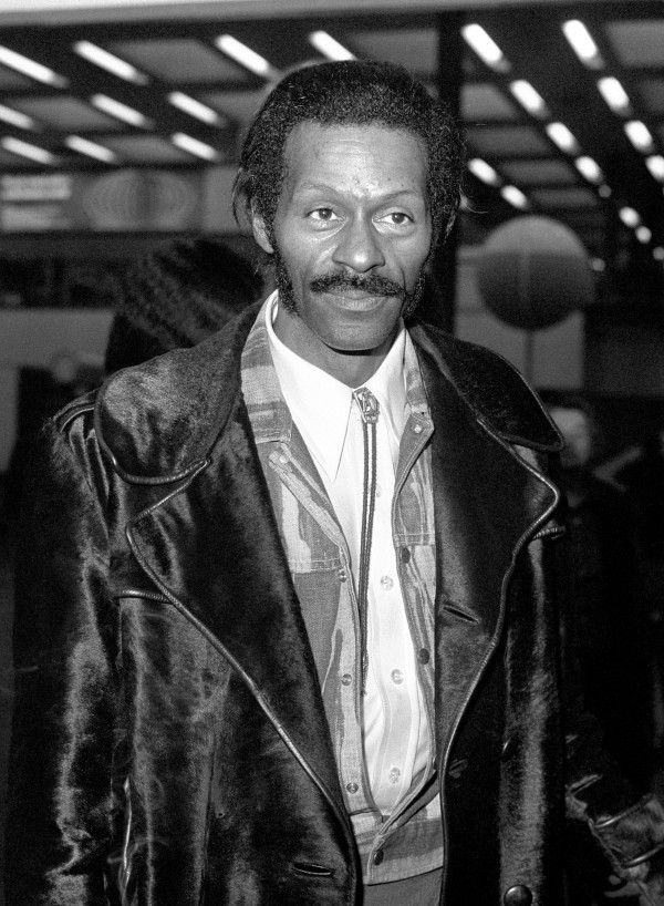 American rock 'n' roll star Chuck Berry