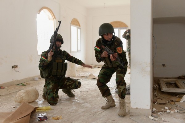 Military training exercise.