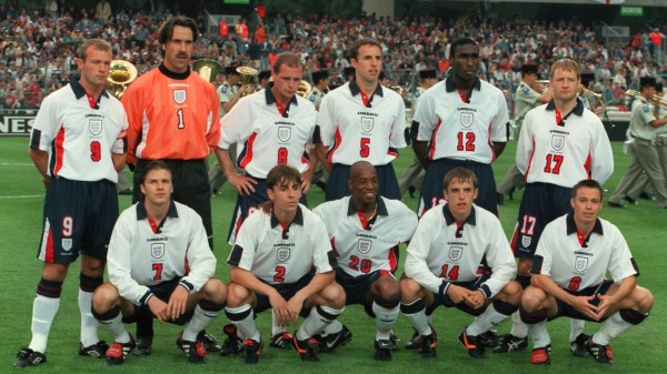 England at the 1997 Tournoi de France