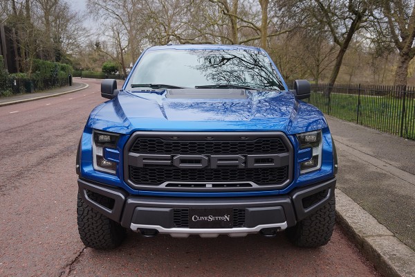 The F-150 Raptor is currently only available on the US market