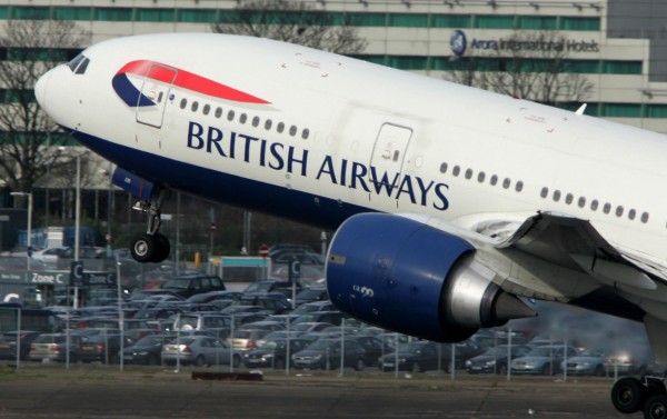 British Airways plane