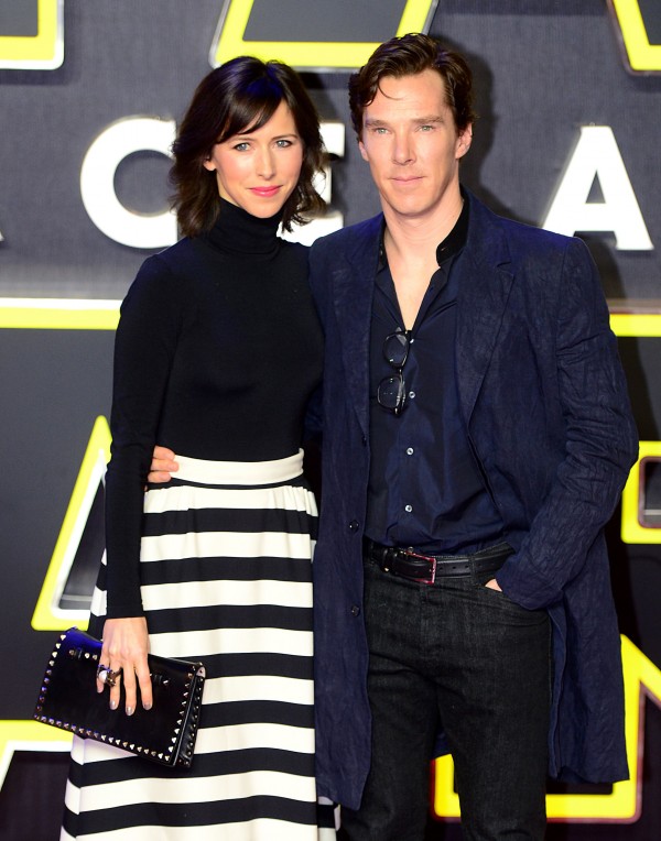Benedict Cumberbatch and Sophie Hunter 