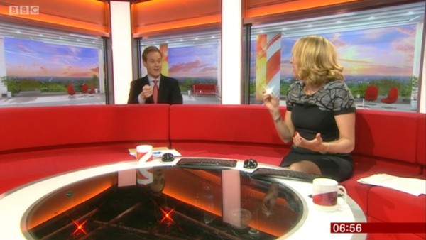 Dan Walker lost his new pound coin on BBC Breakfast (BBC)