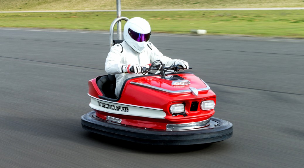 Top Gear's The Stig breaks world record in a dodgem