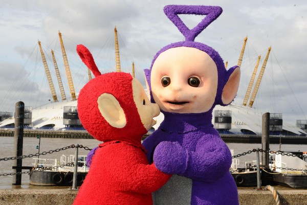 Po (left) and Tinky Winky (Ian West/PA)