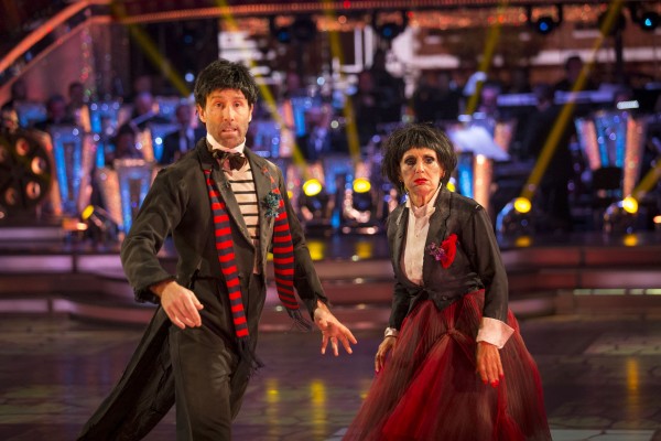 Anton danced with actress Lesley Joseph in last year's Strictly.