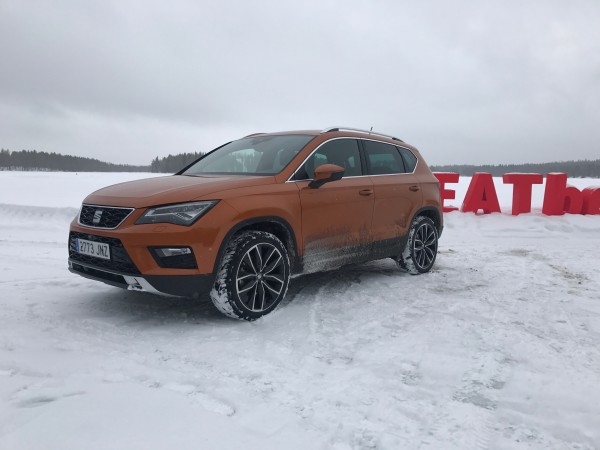 The new Ateca is designed to be capable on difficult terrains