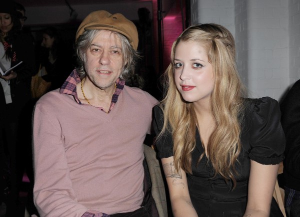 Bob Geldof and Peaches Geldof
