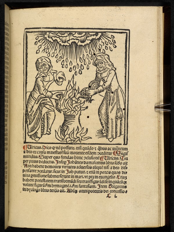 The exhibition features real examples of ancient witchcraft.