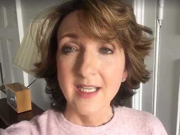 Victoria Derbyshire's real hair (Dear Cancer Love Victoria/Press Association Images)