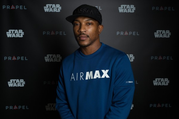 Ashley Walters attends the launch of the Propel Star Wars