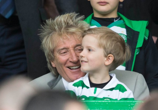 Sir Rod loves having somebody to pass his football passion on to.