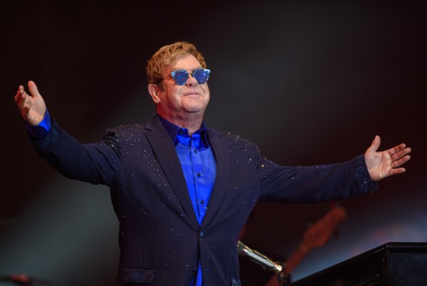 Sir Elton enjoys fatherhood into his 70s.