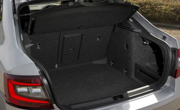 The Octavia's boot is impressively capacious