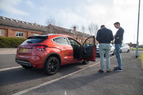 The DS 4 Crossback has now departed