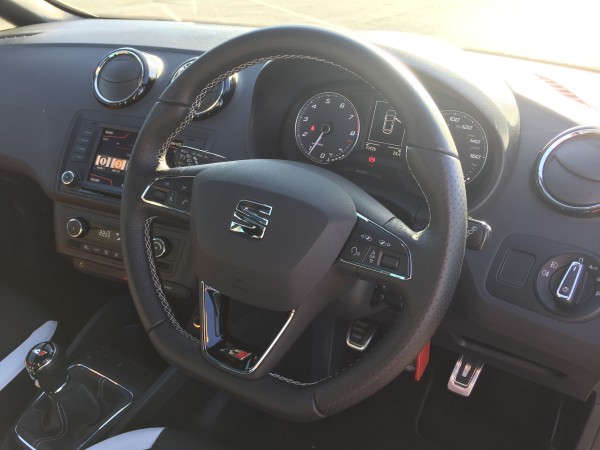 The Cupra's interior was always a great place to be, though some plastics weren't of a great quality