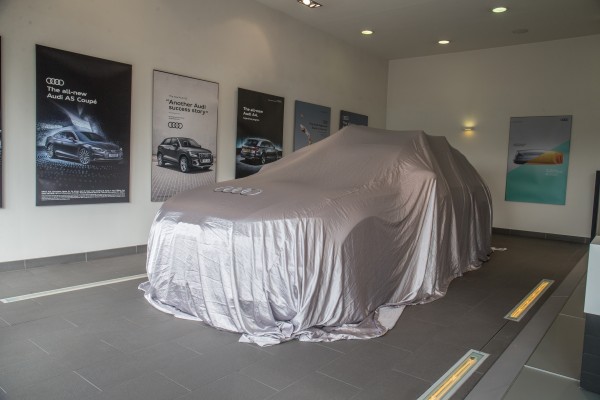 The A6 was kept under wraps until the very last moment