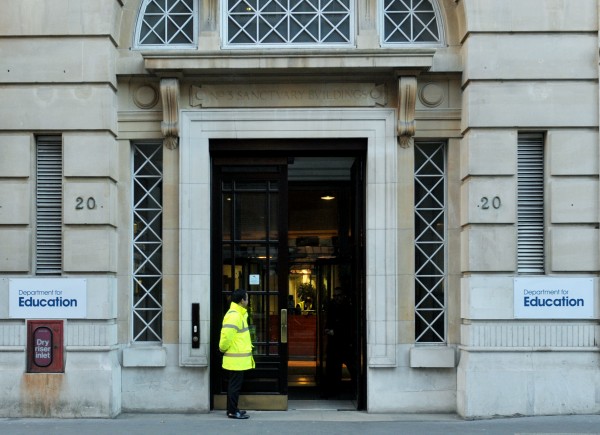 General view of the Department for Education, London
