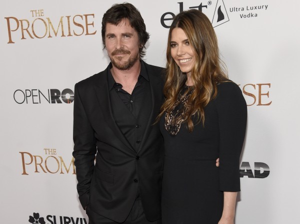 Christian and Sibi Blazic arrive at The Promise premiere.