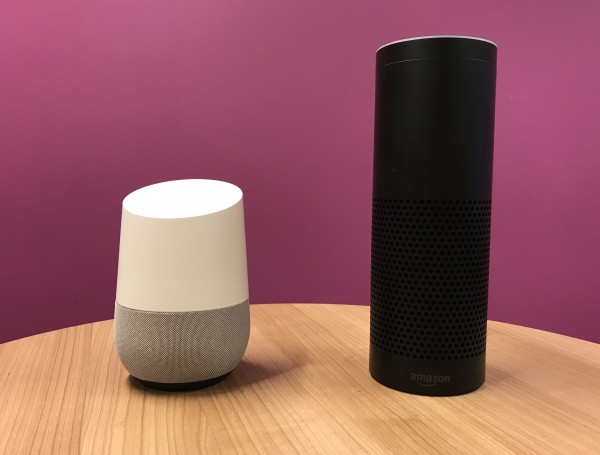 Google Home and Amazon Echo