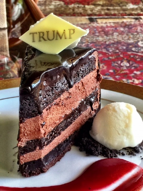 trump chocolate cake (Lucas A Ferrara)