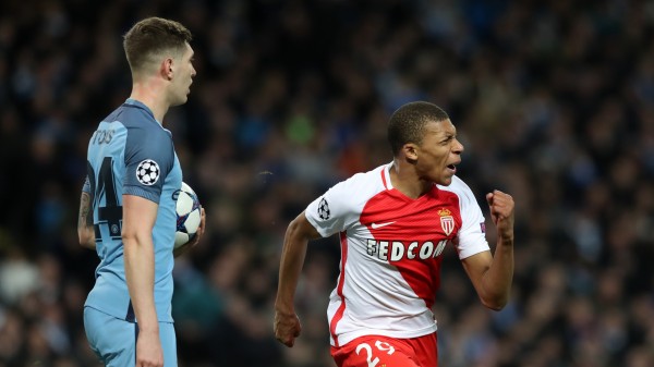 Monaco forward Kylian Mbappe