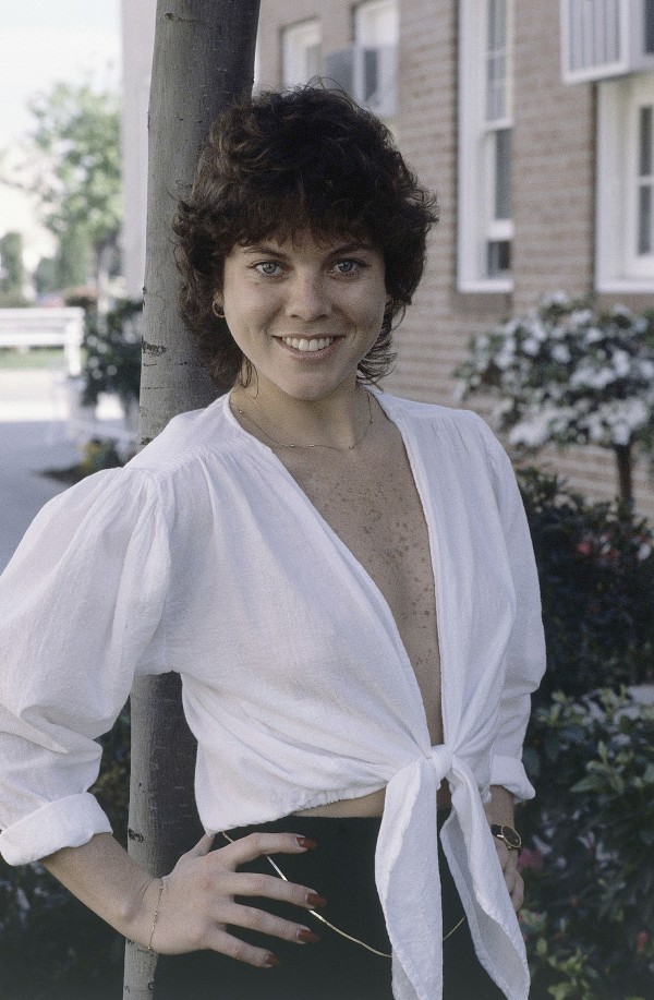  Erin Moran of the television show, "Happy Days" in Los Angeles