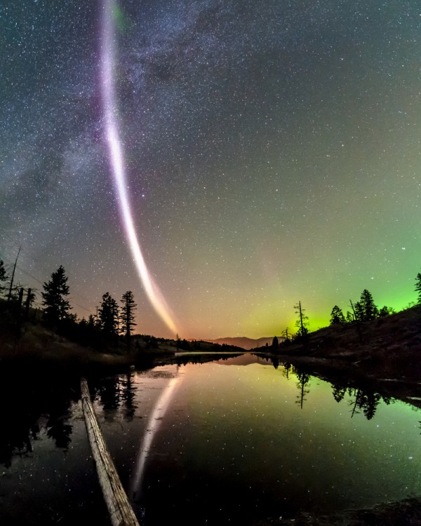 Northern Lights Enthusiasts See A Strange New Light In The Sky And