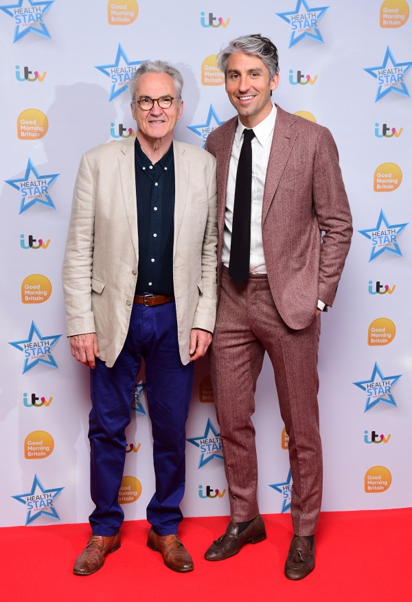 Larry Lamb and George Lamb attending Good Morning Britain's Health Star Awards, held at the Rosewood Hotel in London
