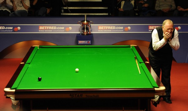 Retired snooker player Dennis Taylor
